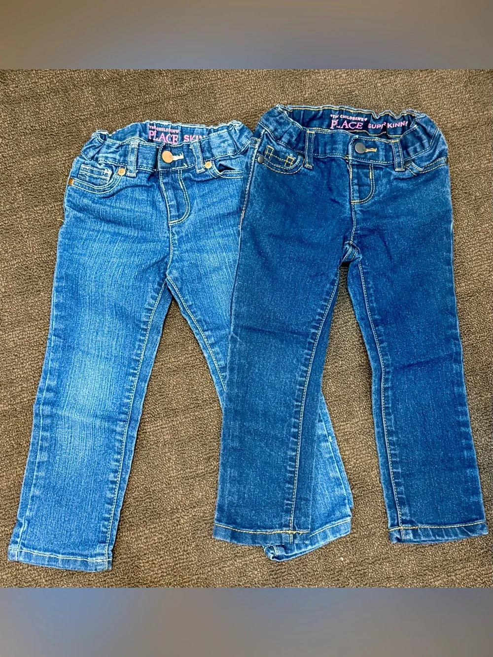 3T Girls Jeans Bundle | 5 Pairs Mixed Wash Denim Pants